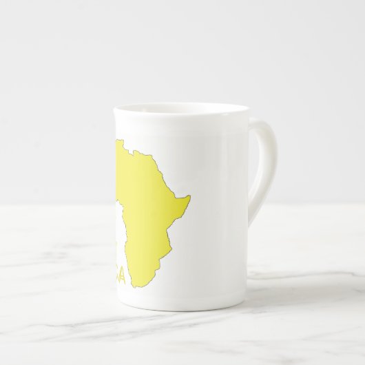 Carte de l'Afrique Mug (Devant droit)