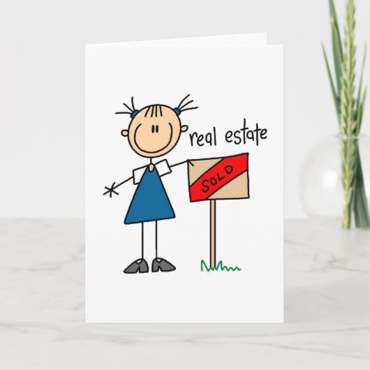 Carte de l'agent immobilier (Devant)