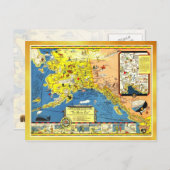 Carte de l'Alaska (Devant / Derrière)