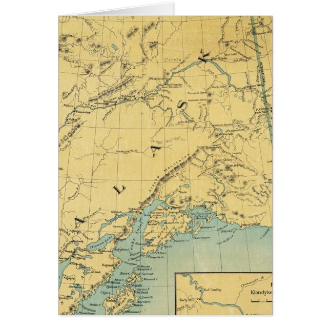 Carte De L'Alaska (Devant)