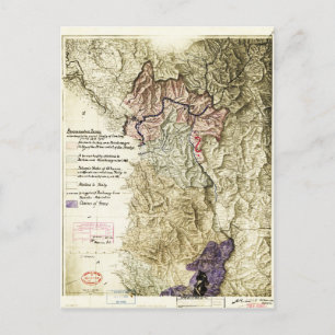 Carte de l'Albanie (26 avril 1915)