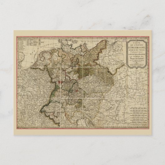 Carte de l'Allemagne (1800) (Devant)