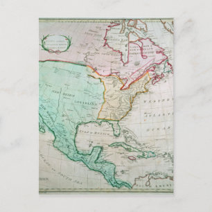 Carte de l'Amérique du Nord