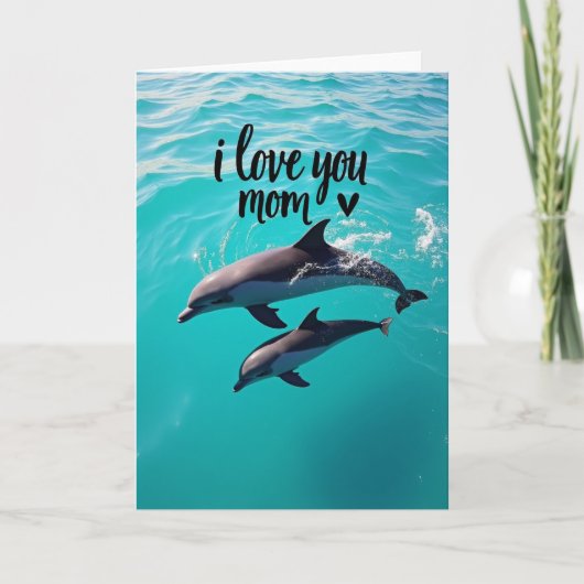 Carte de l'amour océanique pour maman (Devant)