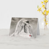 Carte de l'Ange pleureur (Fleur jaune)