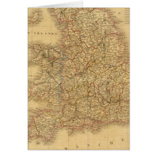 Carte de l'anglais antique