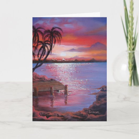 Carte de l'anniversaire de l'amant (Devant)