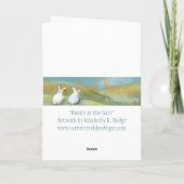 Carte de lapin (Dos)