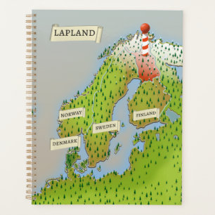 Carte de Laponie