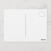 Carte de l'aquarelle de Texas Cactus (Dos)