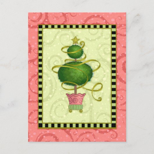 Carte de l'arbre I de vacances (Devant)