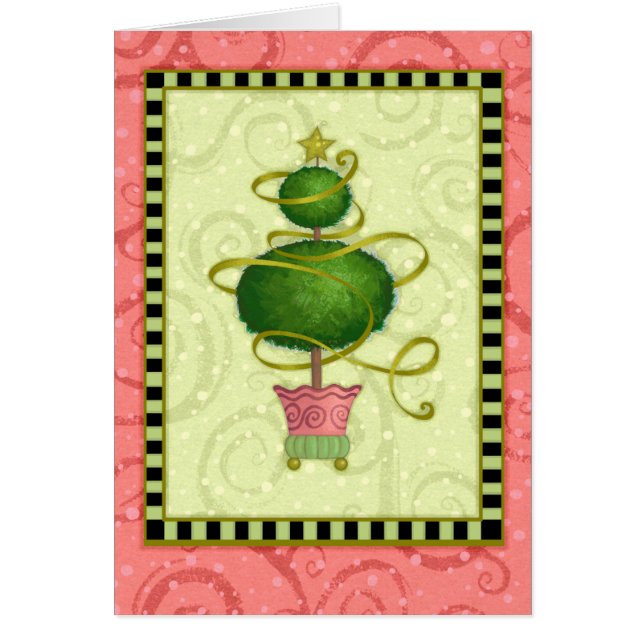 Carte de l'arbre I de vacances (Devant)