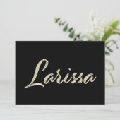 Carte de Larissa white gold (Debout devant)
