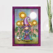 Carte de l'art de la Sorcière Tournesol et du Chat (Devant)