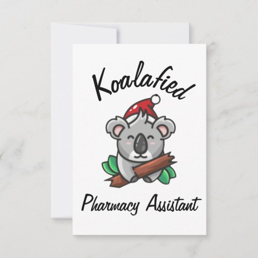 Carte de l'assistant de pharmacie Koalafied (Devant)