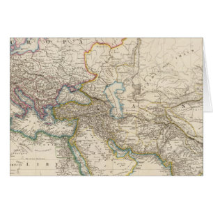 Carte de l'Atlas Afrique, Europe et Asie occidenta