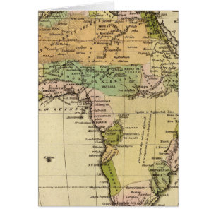 Carte de l'Atlas aux couleurs de la main africaine