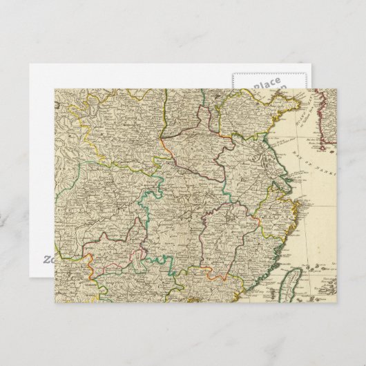 Carte de l'atlas Chine, Corée (Devant / Derrière)