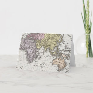 Carte de l'Atlas de l'Hémisphère Est