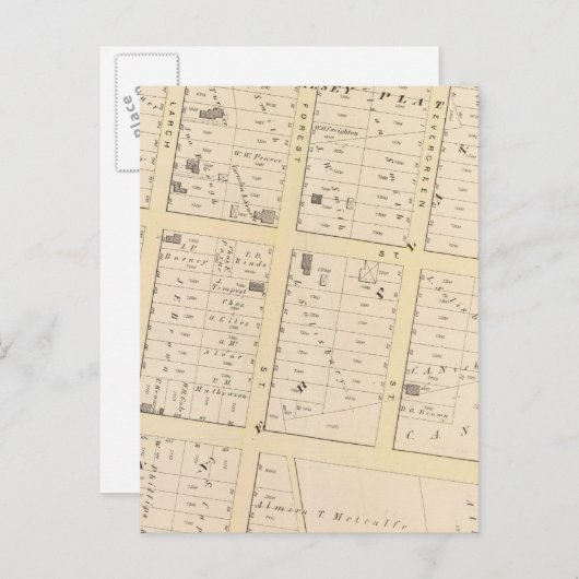 Carte de l'Atlas de l'île de Rhode (Devant / Derrière)