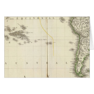 Carte de l'Atlas de l'océan Pacifique