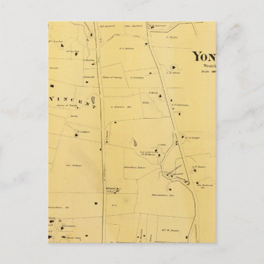 Carte de l'Atlas de River Dale et Mt St Vincent (Devant)