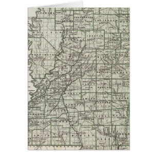 Carte de l'Atlas du Mississippi