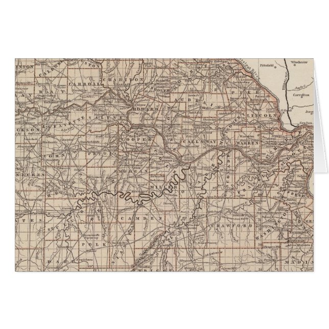 Carte de l'Atlas du Missouri (Devant horizontal)