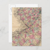 Carte de l'Atlas du New Jersey (Devant / Derrière)