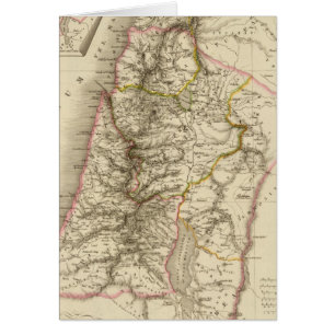 Carte de l'atlas religieux du Moyen-Orient