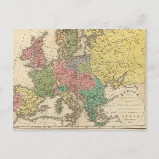 Carte de l'Atlas religieux en Europe (Devant)