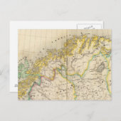 Carte de l'Atlas Suède/Norvège (Devant / Derrière)