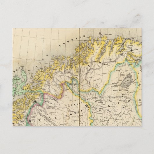 Carte de l'Atlas Suède/Norvège (Devant)