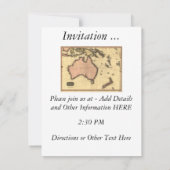 Carte de l'Australasie 1818 - Australie, Nouvelle- (Dos)