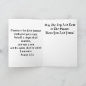 Carte de l'Avent/Noël (Intérieur)