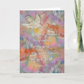 Carte de l'Avent ou de Pâques, le Fiat de Marie (Devant)