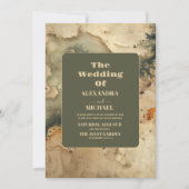 Carte de l'eau extérieure Mariage de voyage (Devant)