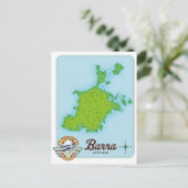 Carte de l'Ecosse de Barra (Debout devant)