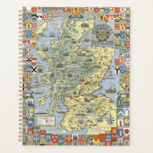 Carte de l'Ecosse historique