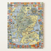Carte de l'Ecosse historique (Dos)