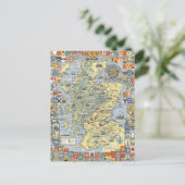 Carte de l'Ecosse historique (Debout devant)