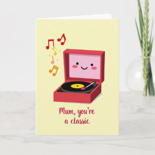 Carte de lecteur de disque pour la fête des mères