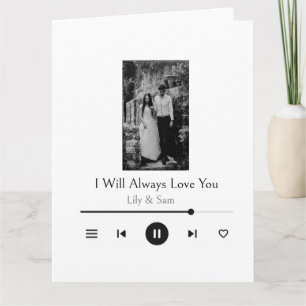 carte de lecteur de musique pour couple de la Sain