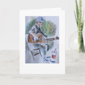 Carte de lecteur guitare (Devant)