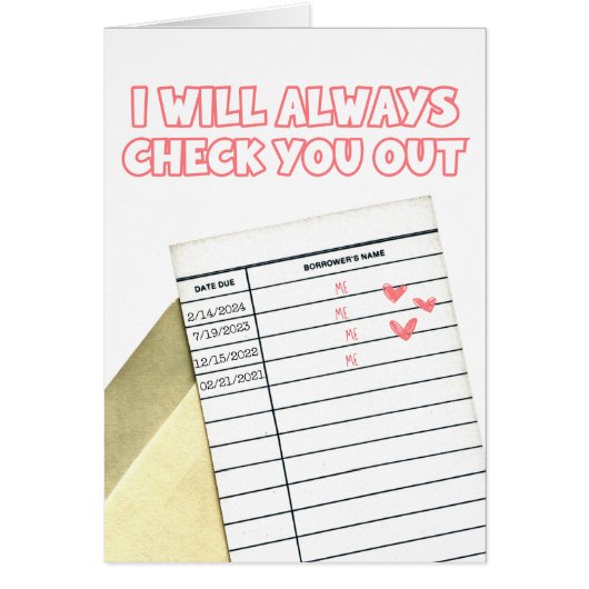 Carte de lecture Valentines (Devant)