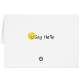 Carte de légumes racines (Dos Horizontal)