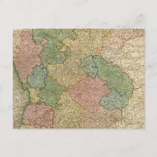 Carte de l'Empire allemand (Devant)