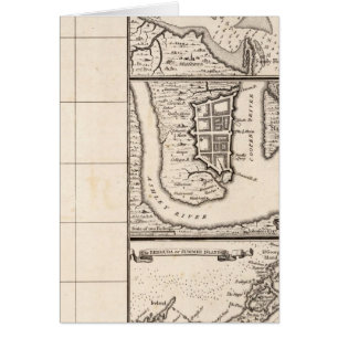Carte de l'Empire britannique en Amérique Feuille