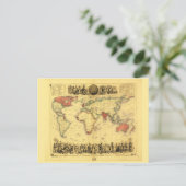 Carte de l'Empire britannique (vers 1850) (Debout devant)