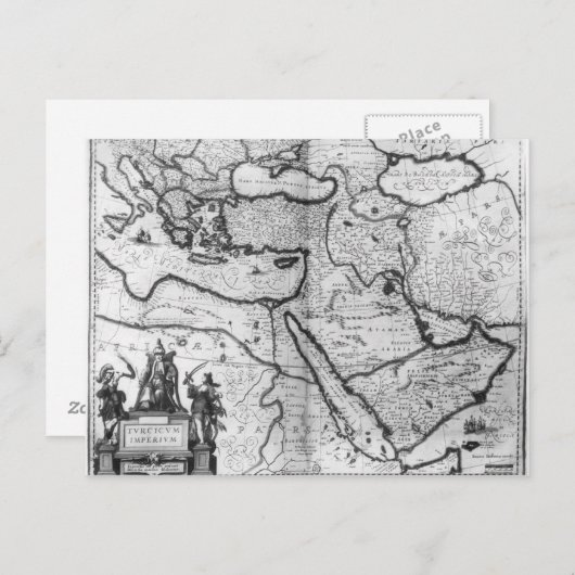 Carte de l'Empire ottoman (Devant / Derrière)